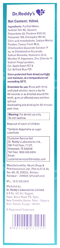 Clohex Heal + Mint Flavour Sugar Free Intensive Gum Care 150Ml