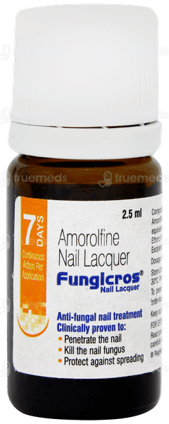Fungicros Nail Lacquer 2.5ml Fungicros Nail Lacquer 2.5ml