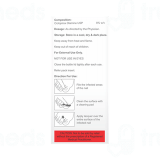 Cico 8% Nail Lacquer Solution 5ml