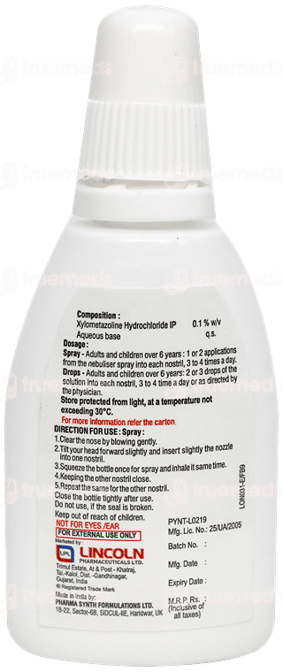 Nam Cold Adult Nasal Drops/Spray 10Ml