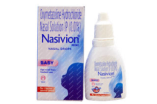 Nasivion Baby 0.01 % Nasal Drops 10 ML