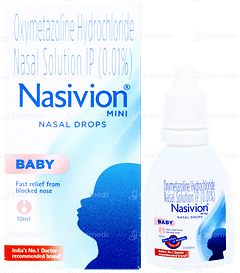 Nasivion Mini Baby Nasal Drops 10ml