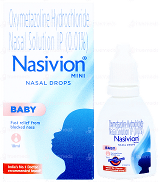 Nasivion Mini Baby Nasal Drops 10ml