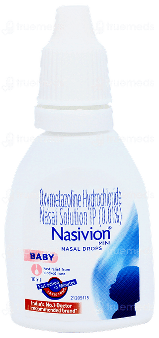 Nasivion Mini Baby Nasal Drops 10ml