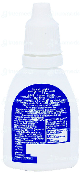 Nasivion Mini Baby Nasal Drops 10ml