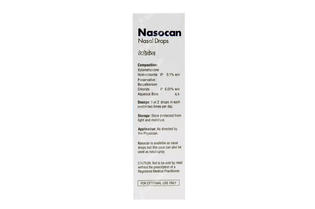 Nasocan Nasal Drops 10ml
