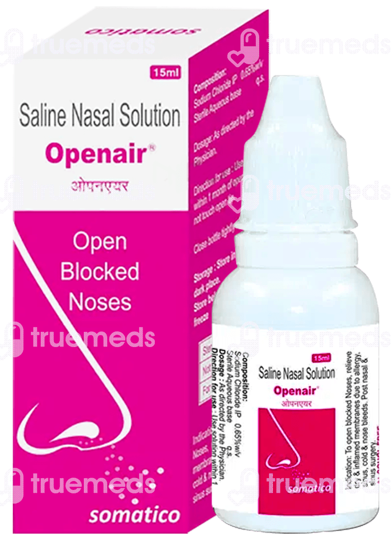 Openair Nasal Drops 15 ML Order Openair Nasal Drops 15 ML Online at