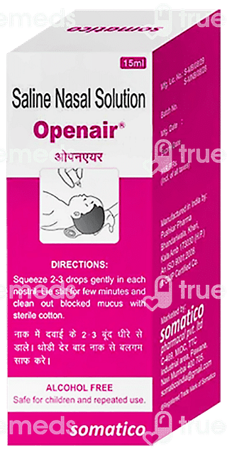 Openair Nasal Drops 15 ML