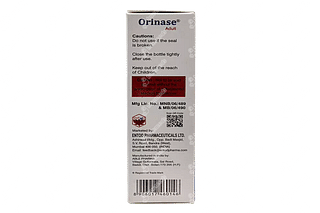 Orinase Adult 0.1 % Nasal Spray 10 ML