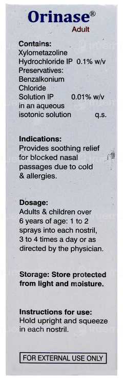 Orinase Adult Nasal Spray 10Ml