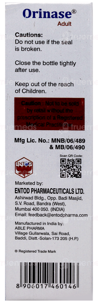 Orinase Adult Nasal Spray 10Ml