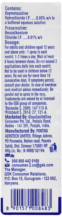 Otrivin Adult Nasal Spray 10ml