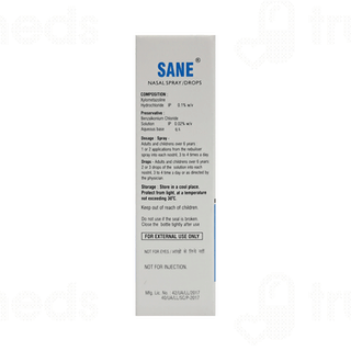 Sane Nasal Spray/Drops 10Ml