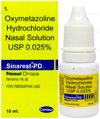 Sinarest Pd Nasal Drops 10Ml