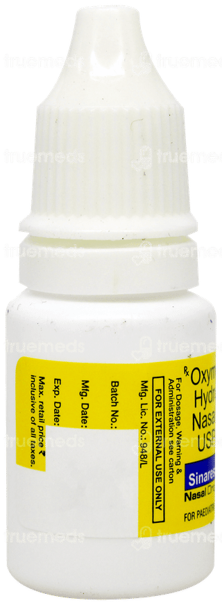 Sinarest Pd Nasal Drops 10Ml