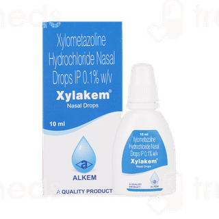 Xylakem 0.1 % Nasal Drops 10 ML