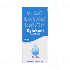 Xylakem 0.1 % Nasal Drops 10 ML