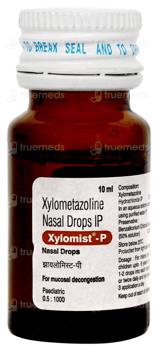 Xylomist P Nasal Drops 10ml