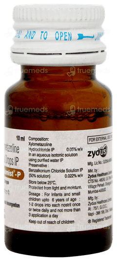 Xylomist P Nasal Drops 10ml