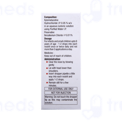 Xylorest P 0.05 % Nasal Drops 10 ML