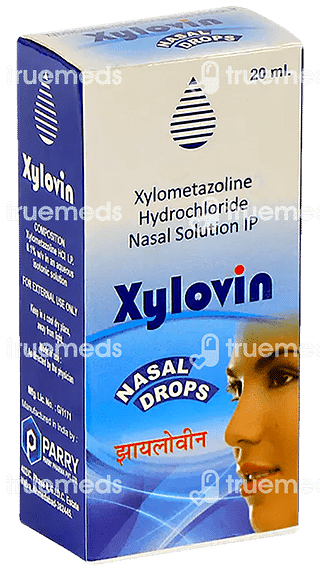 Xylovin 0.1 % Nasal Drops 10 ML