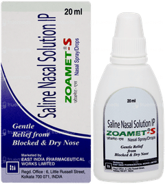 Zoamet S Nasal Spray/drops 20ml