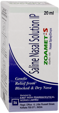 Zoamet S Nasal Spray/drops 20ml