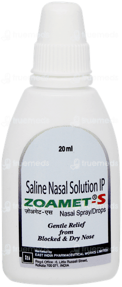 Zoamet S Nasal Spray/drops 20ml