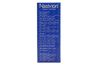 Nasivion Nasal Drops 10 ML