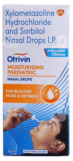 Otrivin Moisturising Paediatric Nasal Drops 10Ml Otrivin Moisturising Paediatric Nasal Drops 10Ml