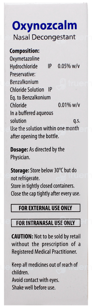Oxynozcalm Nasal Solution 10Ml