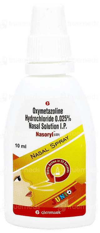 Nasoryl 0.025% Junior Nasal Drops 10ml