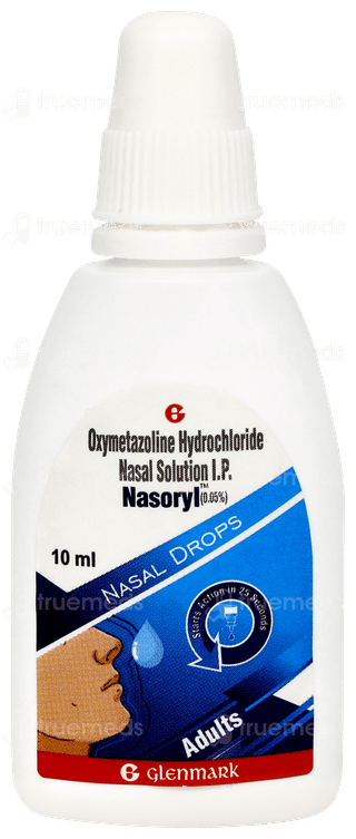 Nasoryl 0.05% Nasal Drops 10ml