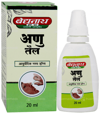 Baidyanath Anu Taila Ayurvedic Nasal Drops 20ml