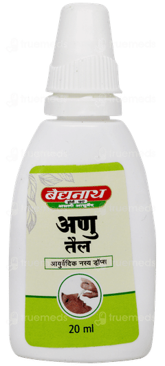 Baidyanath Anu Taila Ayurvedic Nasal Drops 20ml