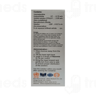 Nazome Adult Nasal Drop 10 ML