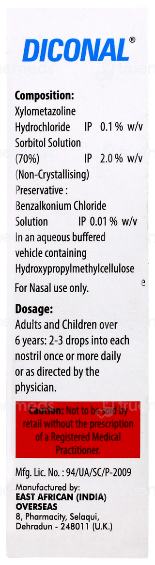 Diconal Nasal Drops 15ml