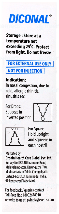 Diconal Nasal Drops 15ml