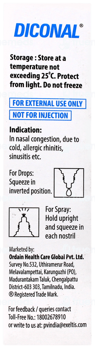 Diconal Nasal Drops 15ml