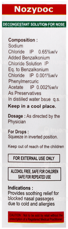 Nozydoc Nasal Spray/drops 20ml