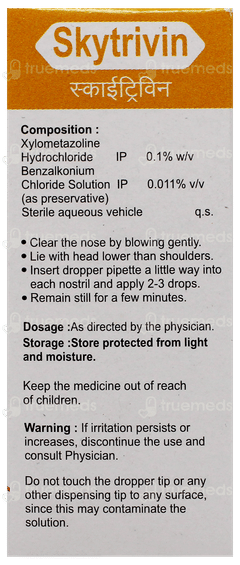 Skytrivin Oxy Nasal Drops 10Ml