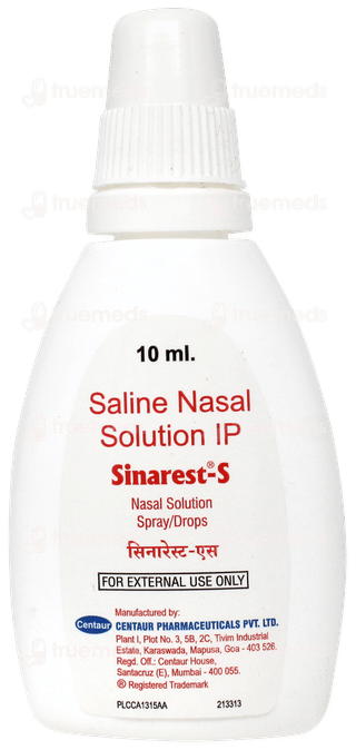 Sinarest S Nasal Spray/drops 10ml