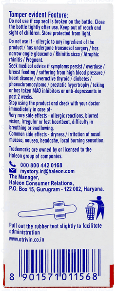Otrivin Moist A Nasal Drops 10ml