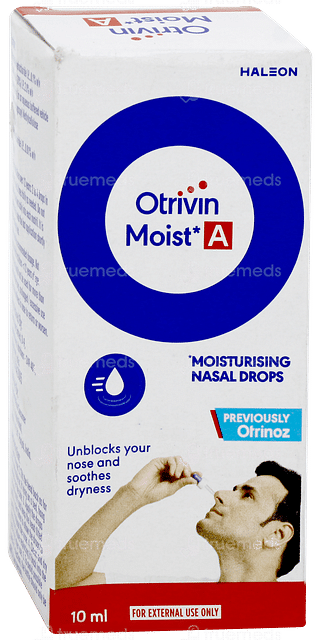 Otrivin Moist A Nasal Drops 10ml
