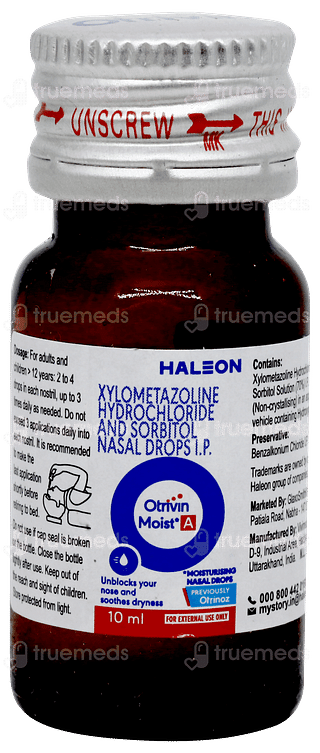Otrivin Moist A Nasal Drops 10ml