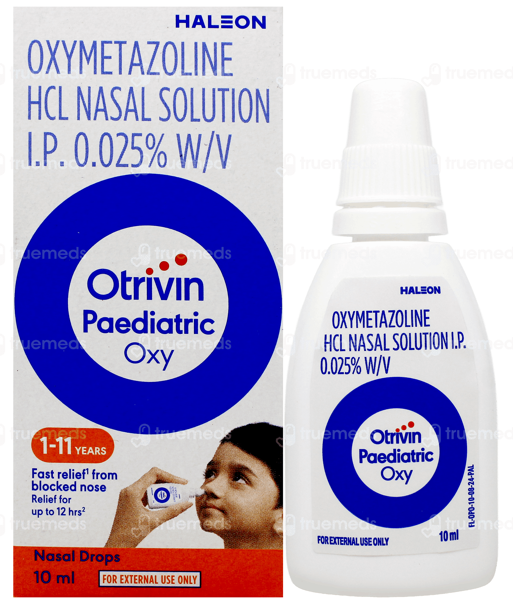 Otrivin Paediatric Oxy Nasal Drops 10Ml