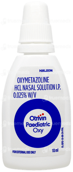 Otrivin Paediatric Oxy Nasal Drops 10ml