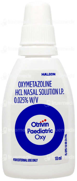 Otrivin Paediatric Oxy Nasal Drops 10ml