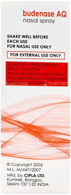 Budenase Aq Nasal Spray 7.5ml Budenase Aq Nasal Spray 7.5ml