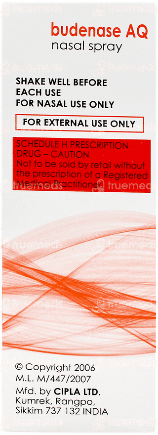 Budenase Aq Nasal Spray 7.5ml